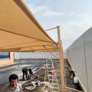 مؤسسة بروج جدة للمقاولات | مظلات سيارات