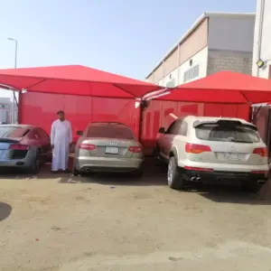 مؤسسة بروج جدة للمقاولات | مظلات سيارات