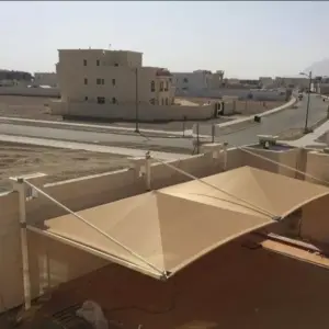 مؤسسة بروج جدة للمقاولات | مظلات سيارات